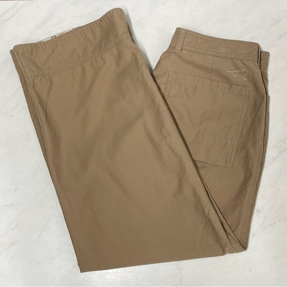 Horny Toad Women’s Tan Wide Leg Pants Size 6 - Picture 6 of 6